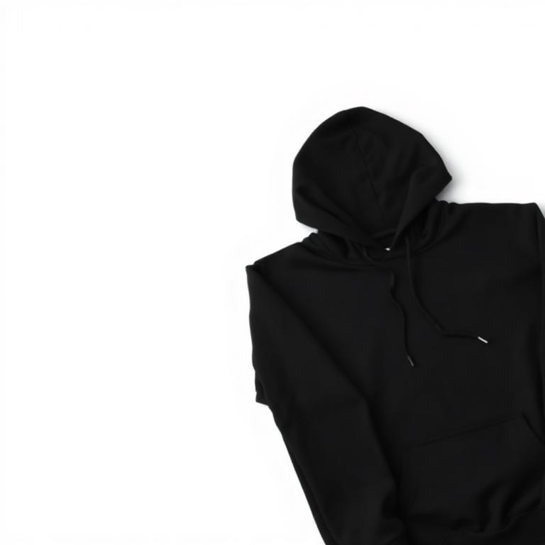 Oversized Black Hoodie